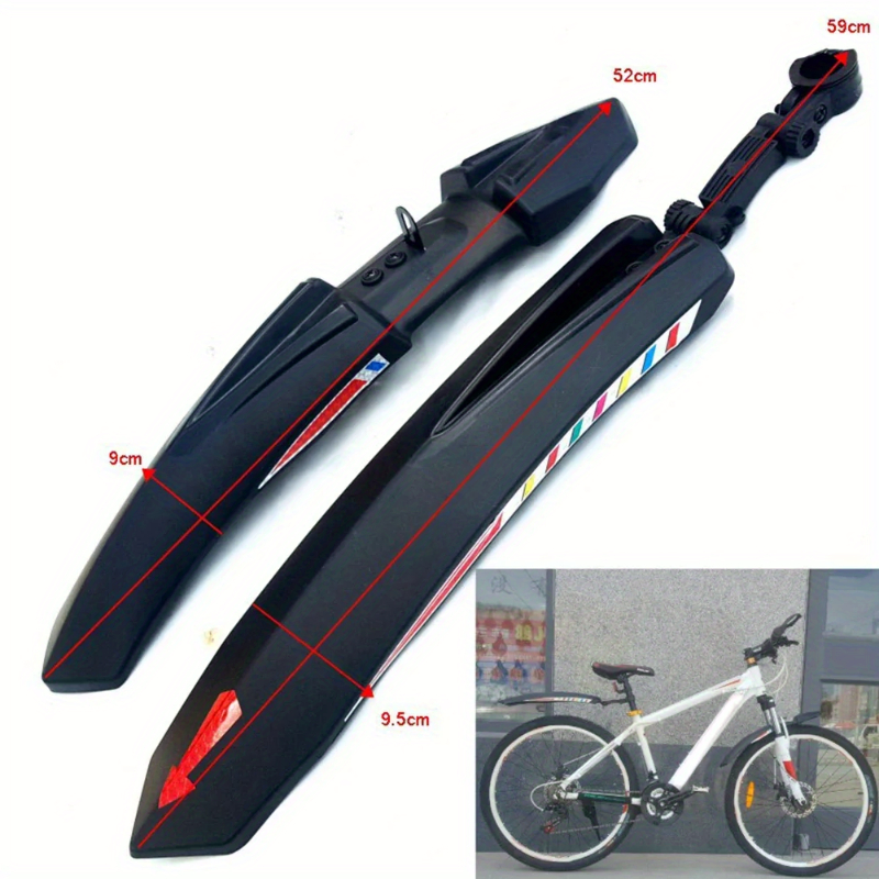 Fender Mudguard Set - Bicycle Splash Fenders Set Mountain Road