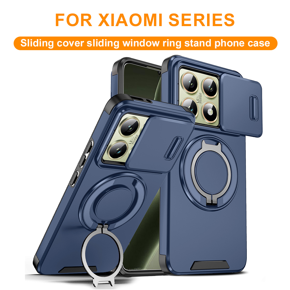 Kickstand Adjustable - Magnetic Rugged Phone Case For Xiaomi