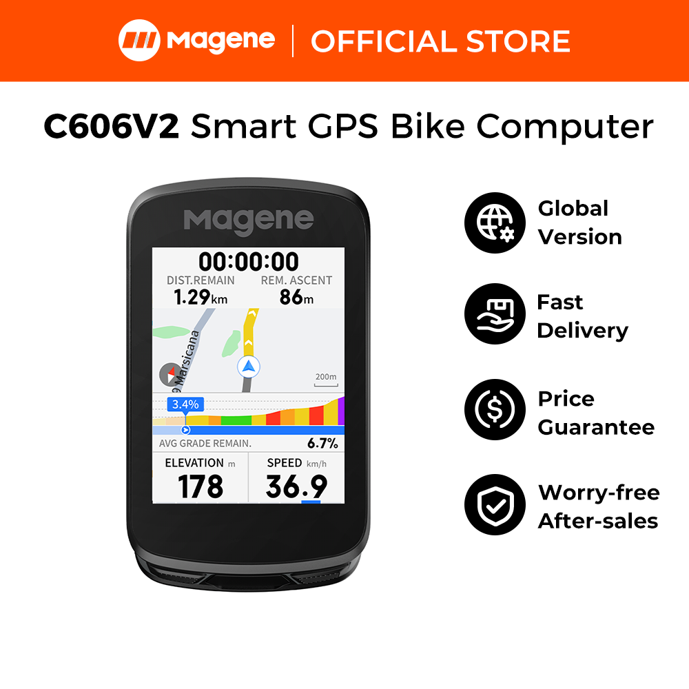 Cycling Commuter - Magene C606 V2 GPS Bike Computer