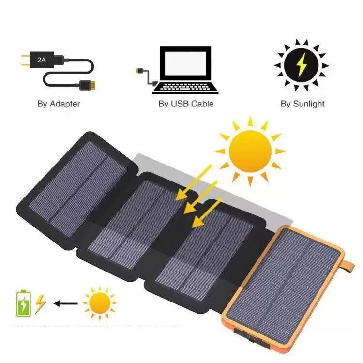 50000mAh Portable Solar Power  - огляд і ціна Usb Charger Dynamo