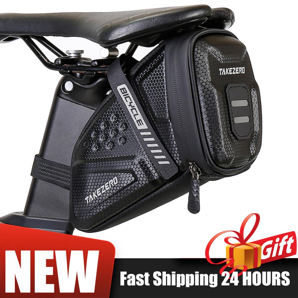 Bicycle Tail Bag 1L EVA Hard S - огляд і ціна Saddle Bag Under Seat