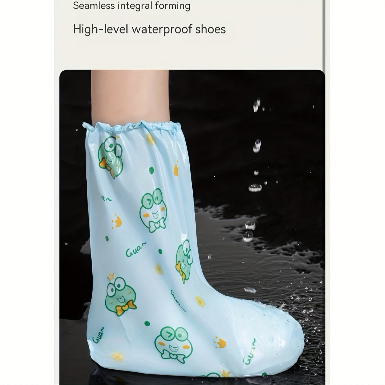 10pc Frog Cartoon Shoe Covers  - огляд і ціна Cycling Shoes For Commute