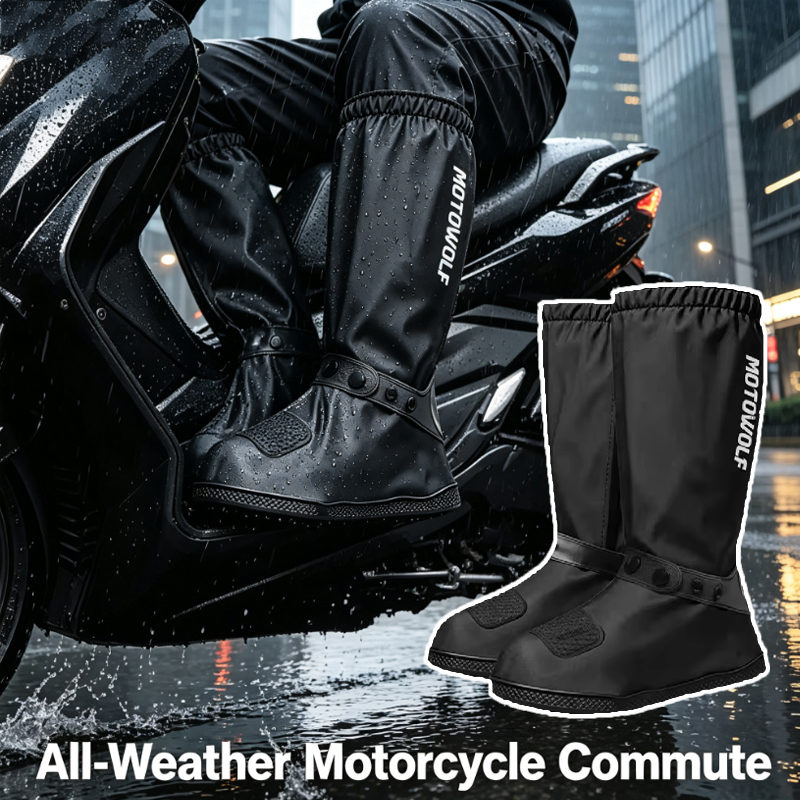 Outdoor commuting Tube Rain Sh - огляд і ціна Cycling Shoes For Commute