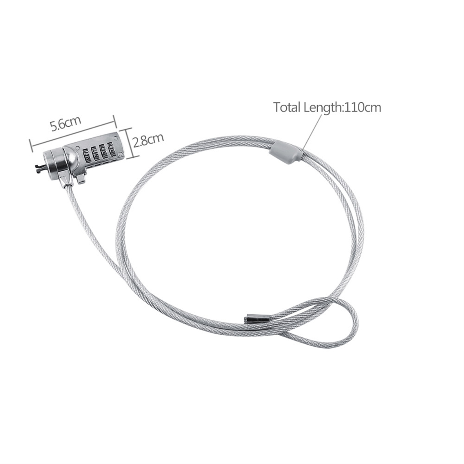 Laptop Theft Deterrent Laptop  - огляд і ціна Chain Lock Combination