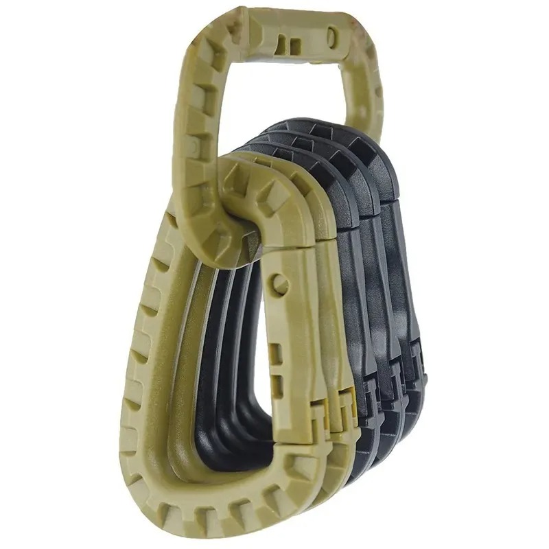 Tactical Carabiner Set Plastic - огляд і ціна Chain Lock Combination