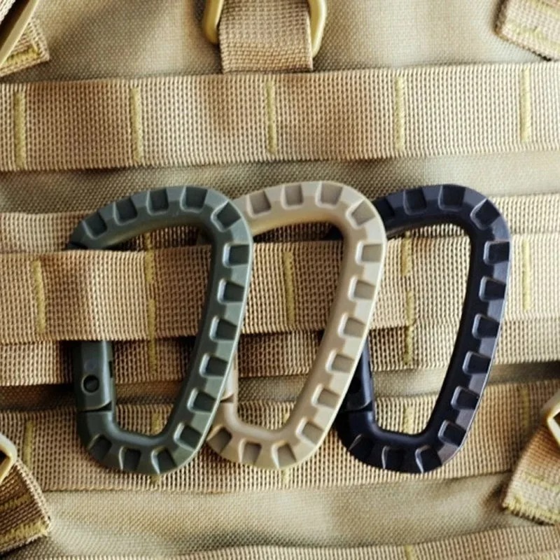 Tactical Carabiner Set Plastic - огляд і ціна Chain Lock Combination