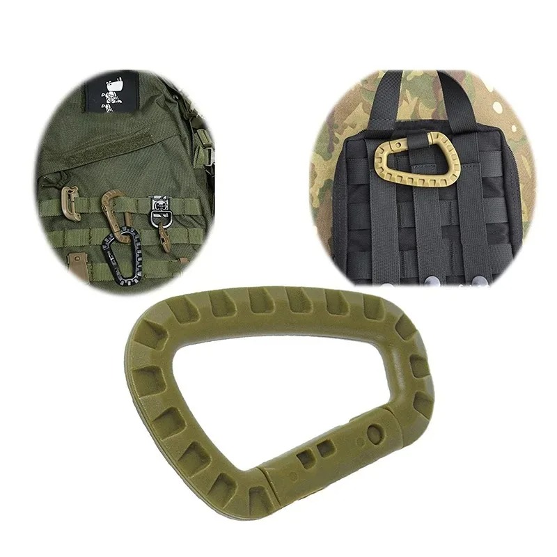 Tactical Carabiner Set Plastic - огляд і ціна Chain Lock Combination
