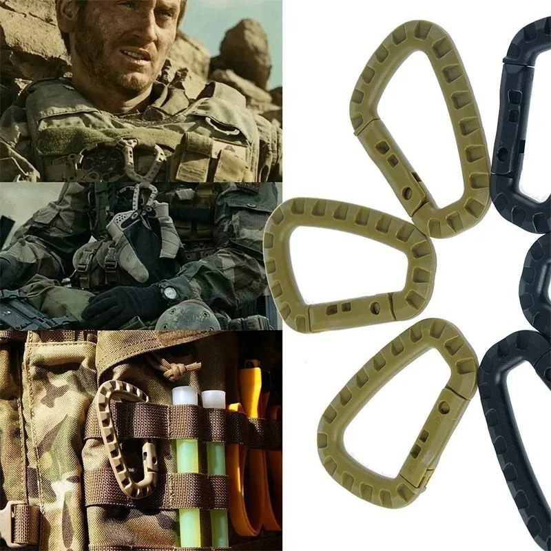 Tactical Carabiner Set Plastic - огляд і ціна Chain Lock Combination