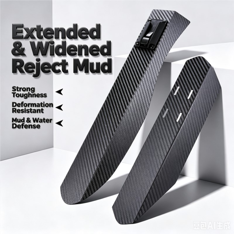 Extended Wide Adjustable Bike  - огляд і ціна Fender Mudguard Set