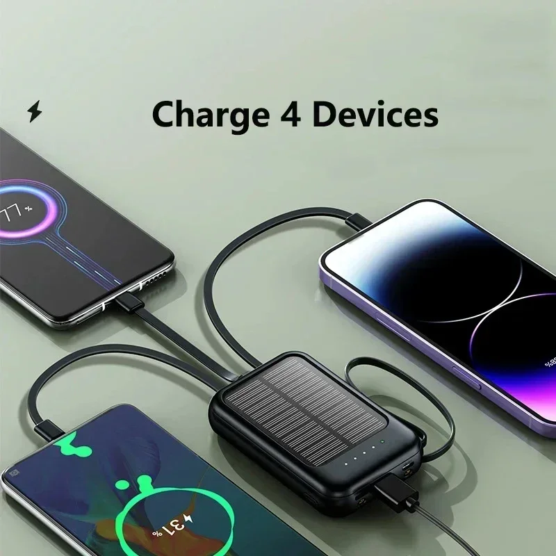 Power bank 50000mah Solar Powe - огляд і ціна Usb Charger Dynamo