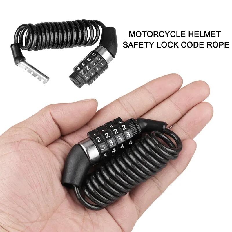 Motorcycle Bicycle Anti-Theft  - огляд і ціна Chain Lock Combination