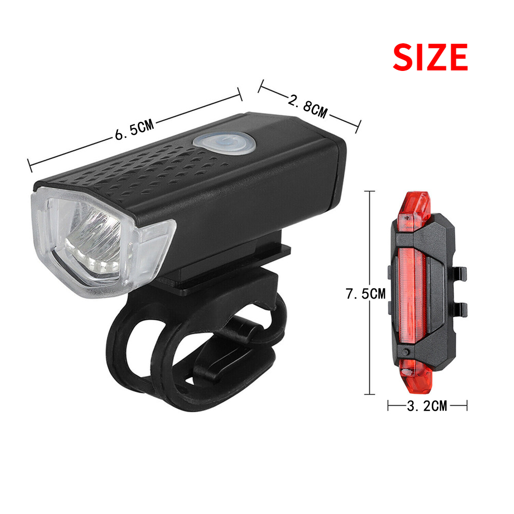 Bike Bicycle Light USB LED Rec - огляд і ціна Bike Light Front Rear