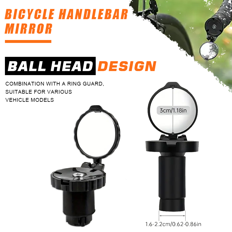 NPY 2026Bicycle Mini Handlebar - огляд і ціна Mirror Handlebar Convex
