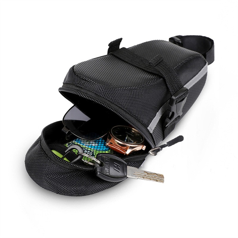 Reflective Strip Bike Saddle U - огляд і ціна Saddle Bag Under Seat