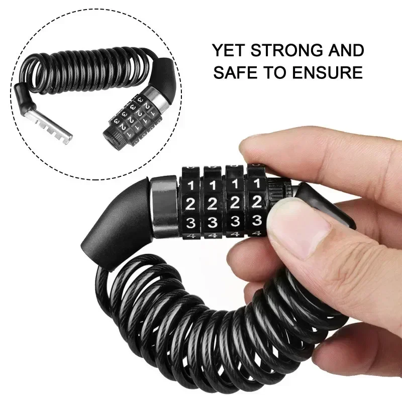 Motorcycle Bicycle Anti-Theft  - огляд і ціна Chain Lock Combination