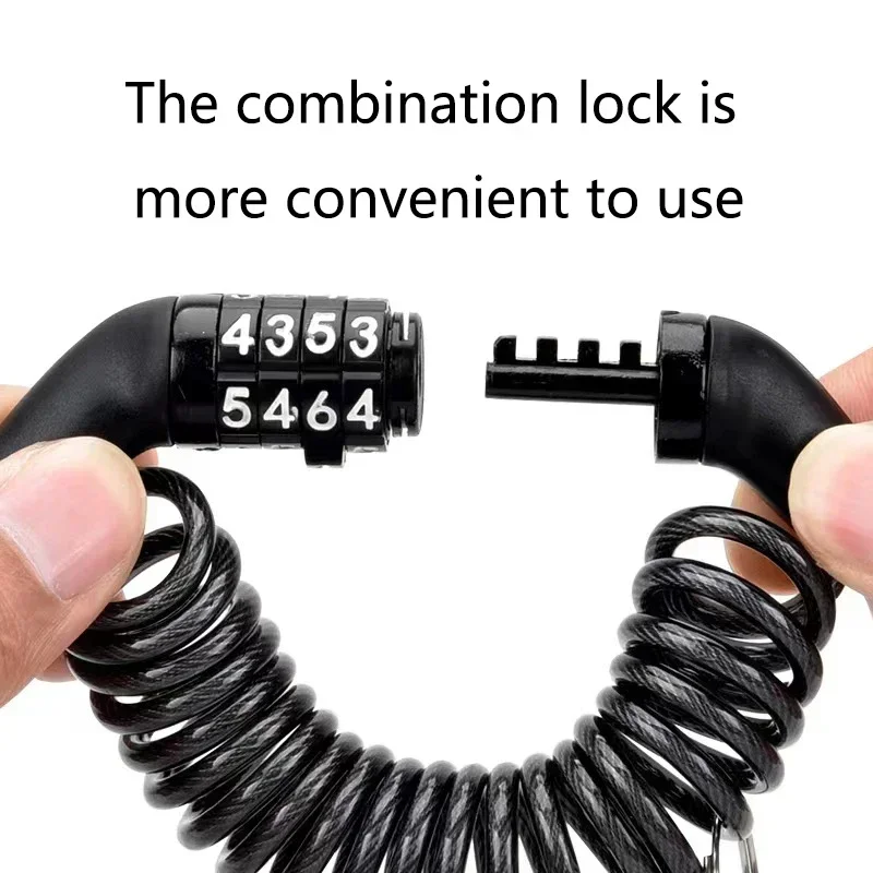 Motorcycle Bicycle Anti-Theft  - огляд і ціна Chain Lock Combination