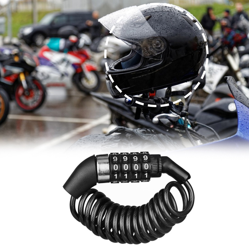 Motorcycle Bicycle Anti-Theft  - огляд і ціна Chain Lock Combination