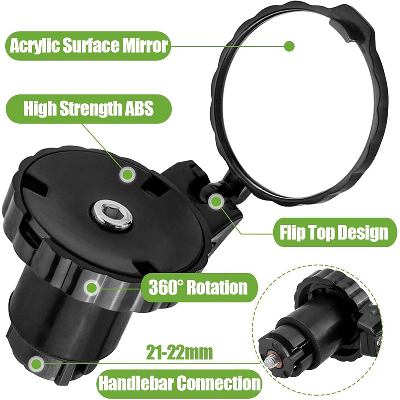 Bicycle Handlebar Convex Mirro - огляд і ціна Mirror Handlebar Convex