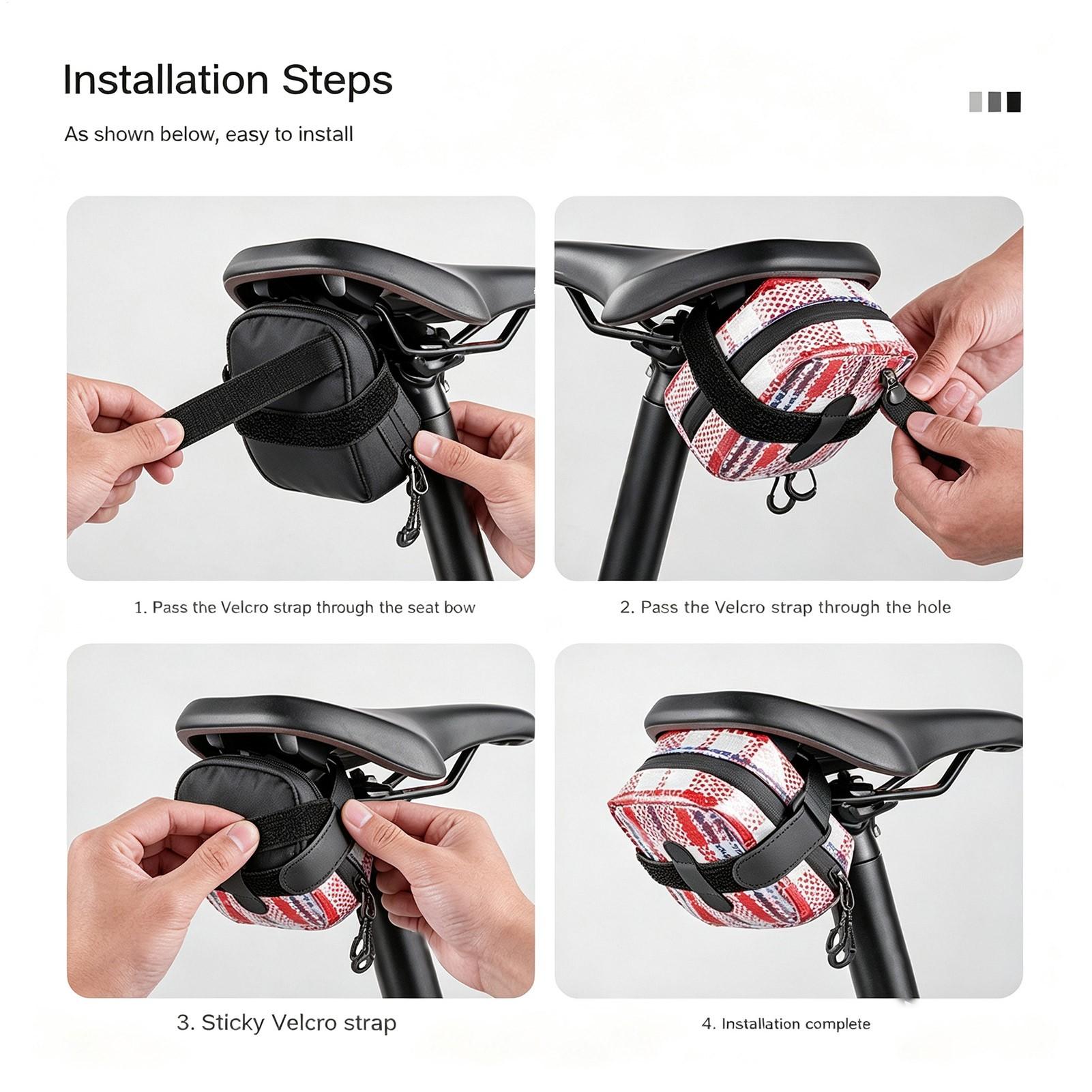 Saddle Bag Bicycle Bicycle Sad - огляд і ціна Saddle Bag Under Seat