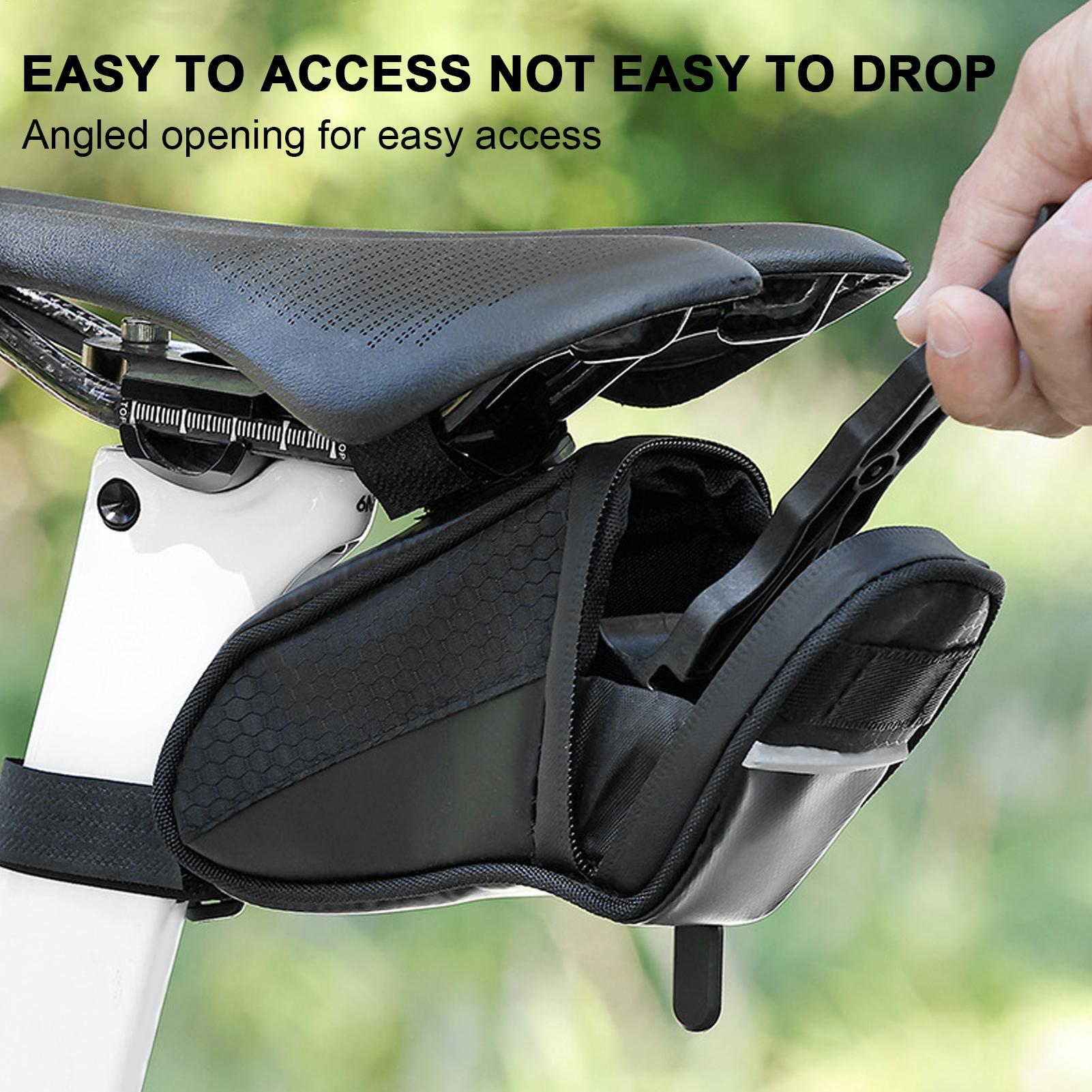 Large Zipper Pouch Bike Bag Wa - огляд і ціна Saddle Bag Under Seat