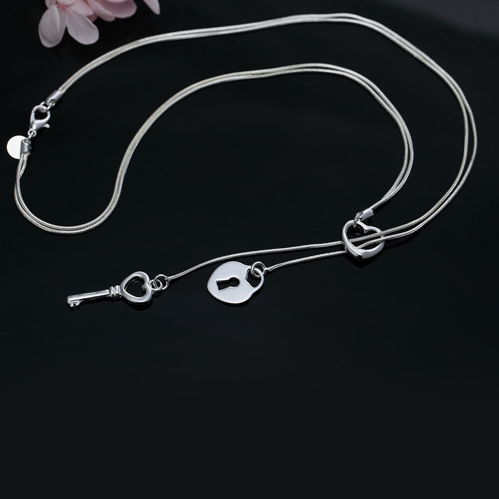 fine 925 Sterling Silver  roma - огляд і ціна Chain Lock Combination