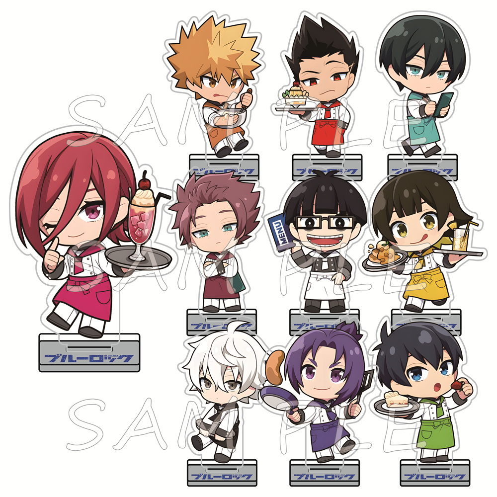 Blue Lock 10cm Acrylic Stand F - огляд і ціна Chain Lock Combination