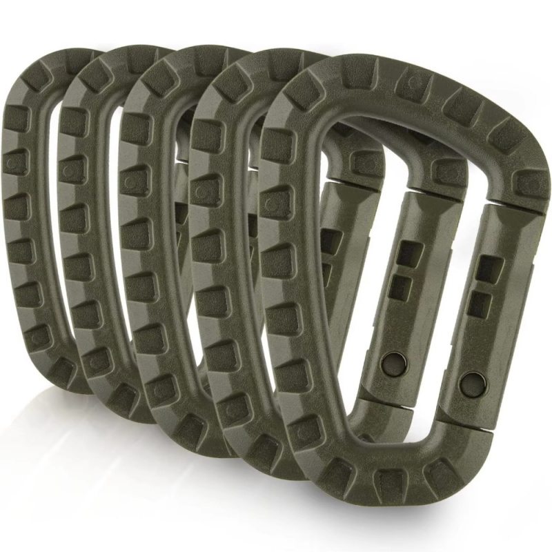 2/5/16Pcs Tactical Carabiner S - огляд і ціна Chain Lock Combination
