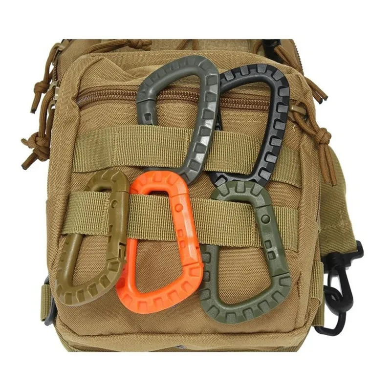 2/5/16Pcs Tactical Carabiner S - огляд і ціна Chain Lock Combination
