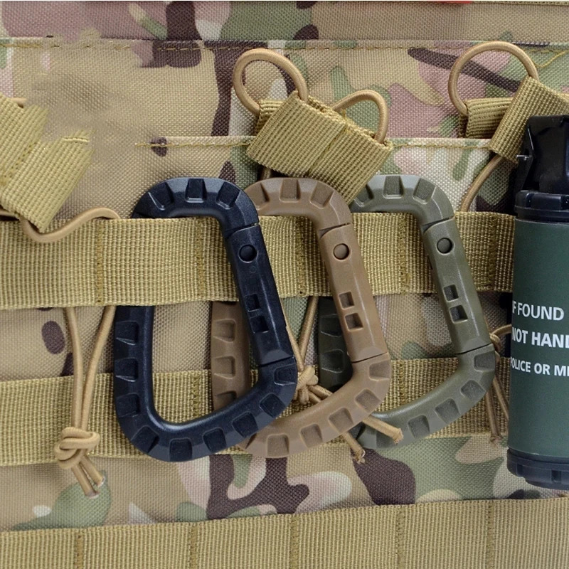 2/5/16Pcs Tactical Carabiner S - огляд і ціна Chain Lock Combination