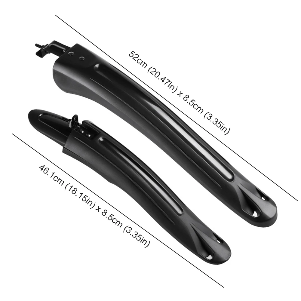 2pcs Bicycle Fender PP Soft Pl - огляд і ціна Fender Mudguard Set