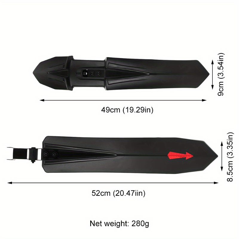 Bicycle Splash Fenders Set Mou - огляд і ціна Fender Mudguard Set