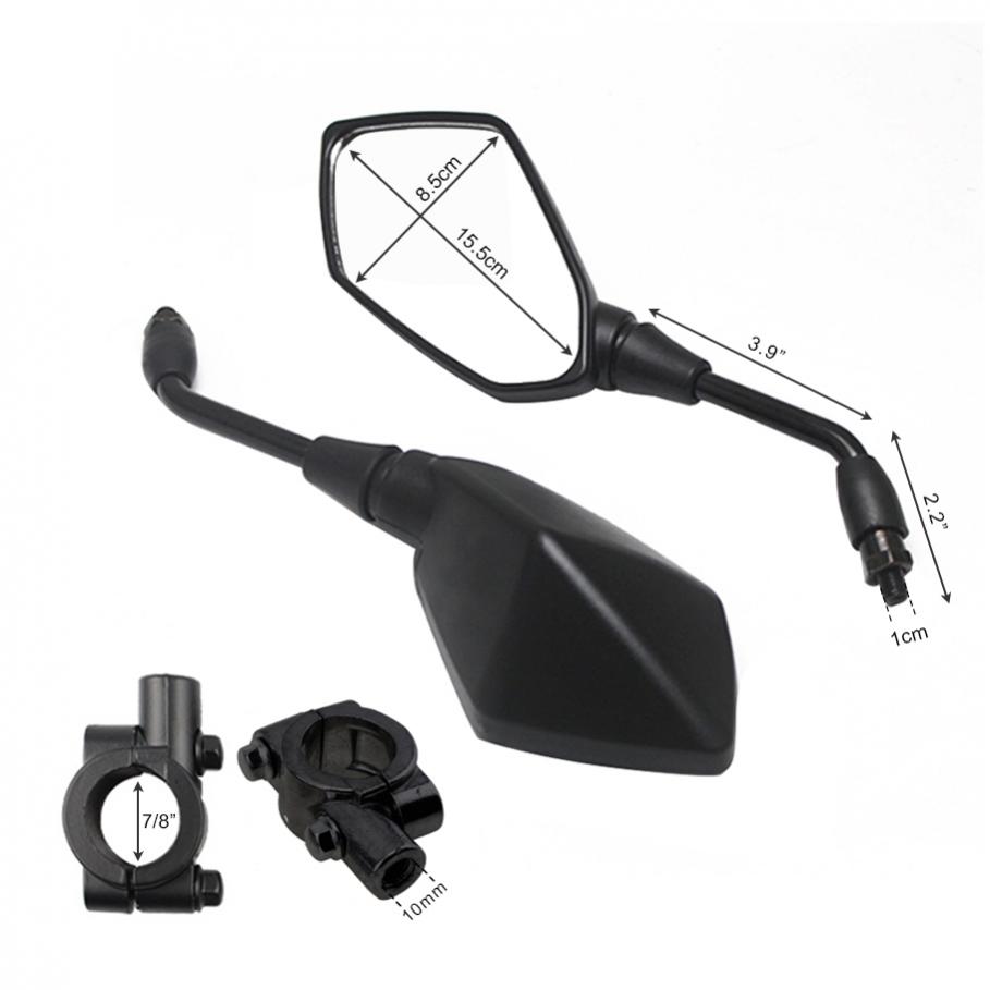 2Pcs Universal Motorcycle Conv - огляд і ціна Mirror Handlebar Convex