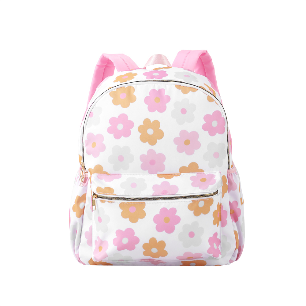 Floral Nylon Backpack For Kids - огляд і ціна Saddle Bag Under Seat