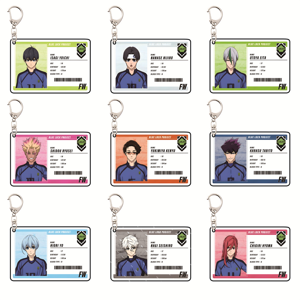 Blue Lock Player ID Card Versi - огляд і ціна Chain Lock Combination
