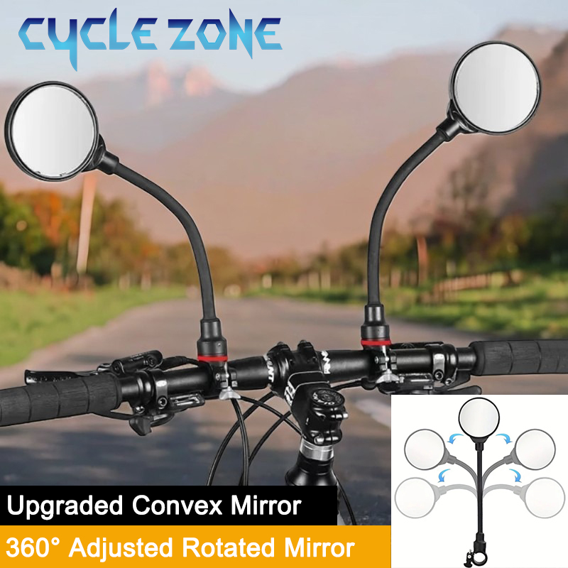 Bicycle Mirror Bike Handlebar  - огляд і ціна Mirror Handlebar Convex